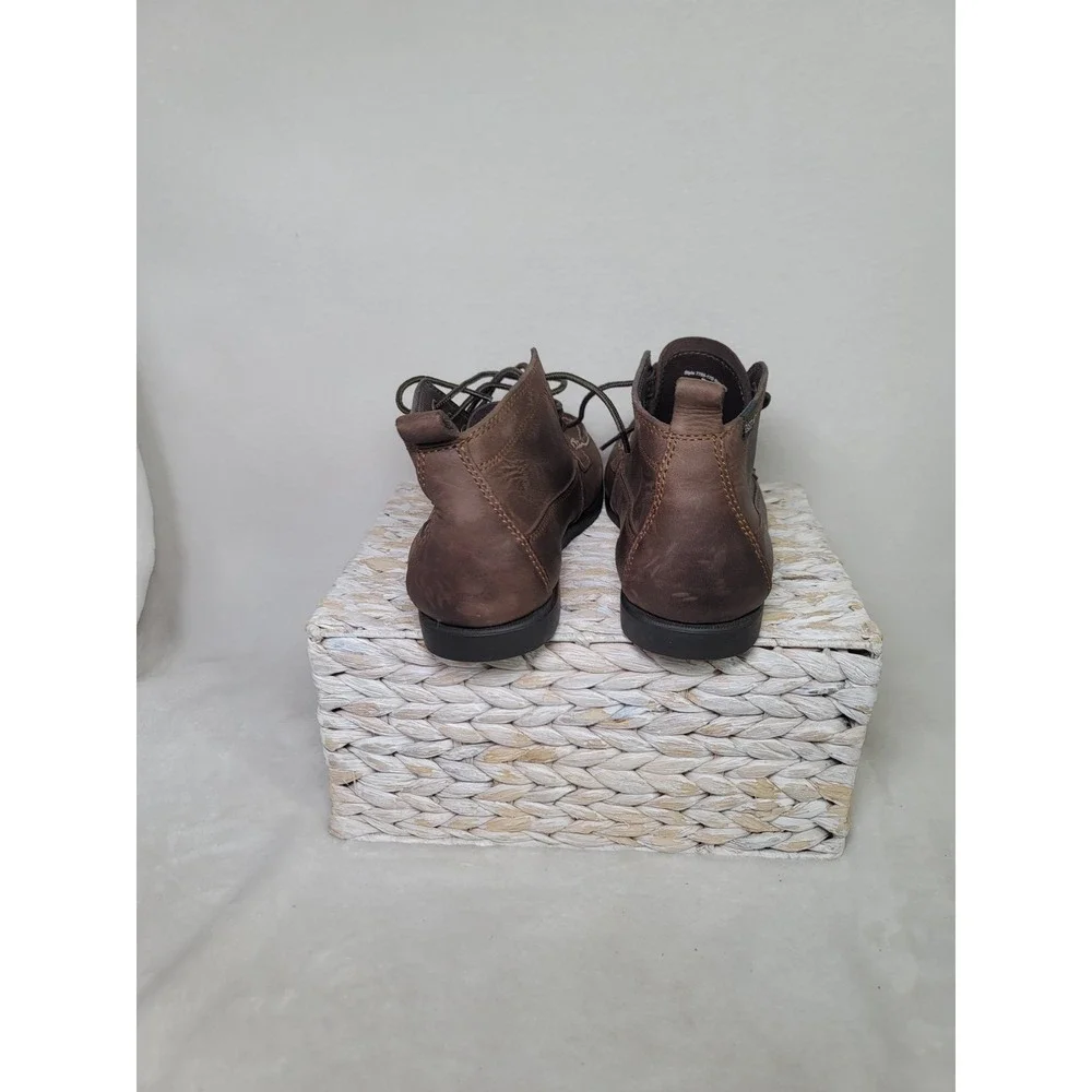 Eastland Seneca Minimalist Mens Chukka Boots Shoes Brown Leather Outdoor Size 10